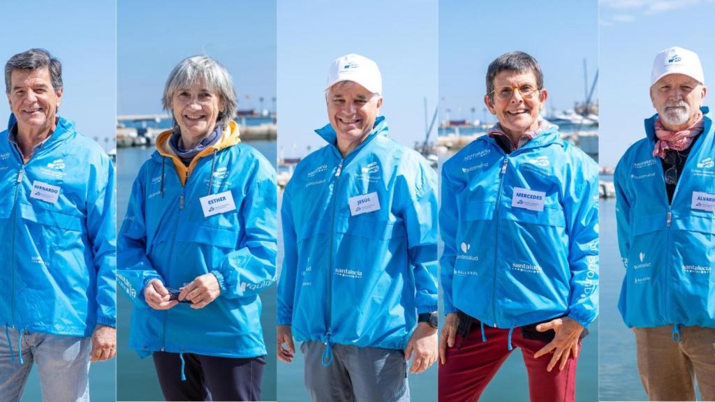 Bernardo, Esther, Álvaro, Merche y Jesús son los cinco seleccionados para completar el DESAFÍO SANTALUCÍA en septiembre de éste año.