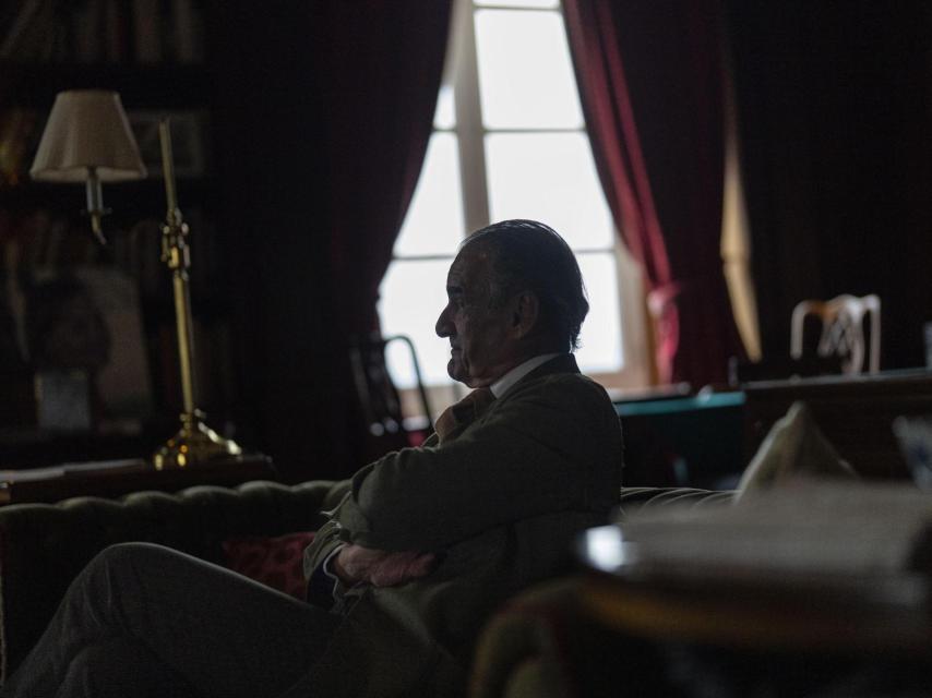 Mario Conde durante su entrevista con EL ESPAÑOL.