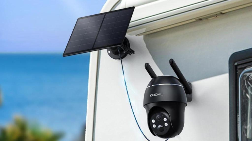Cámara de seguridad exterior COOAU