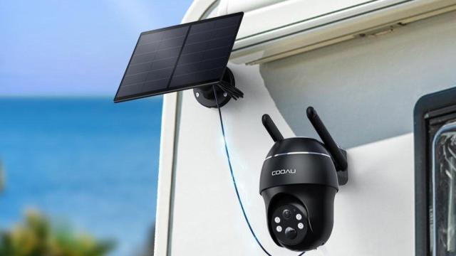 Cámara de seguridad exterior COOAU