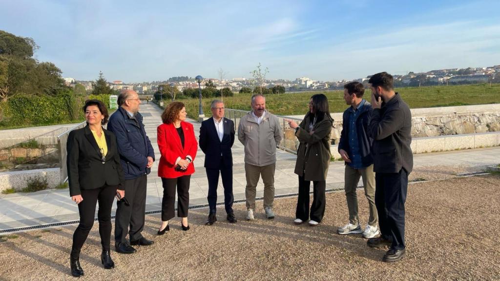 Instante de la visita.