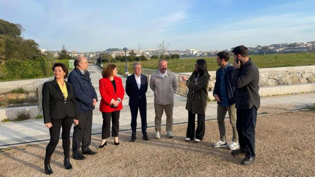 Instante de la visita.