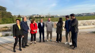 Instante de la visita.