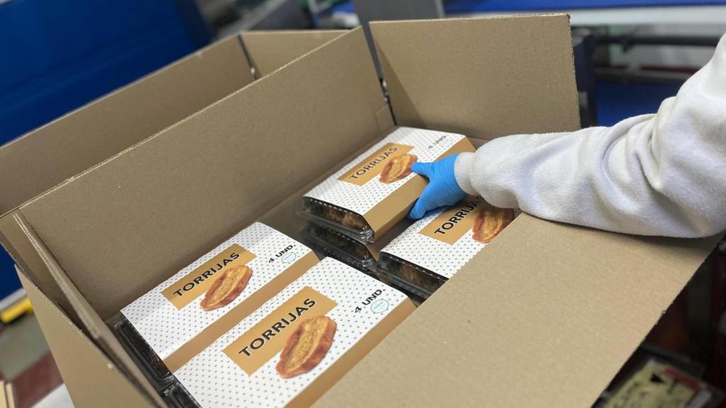 Torrijas de Mercadona.