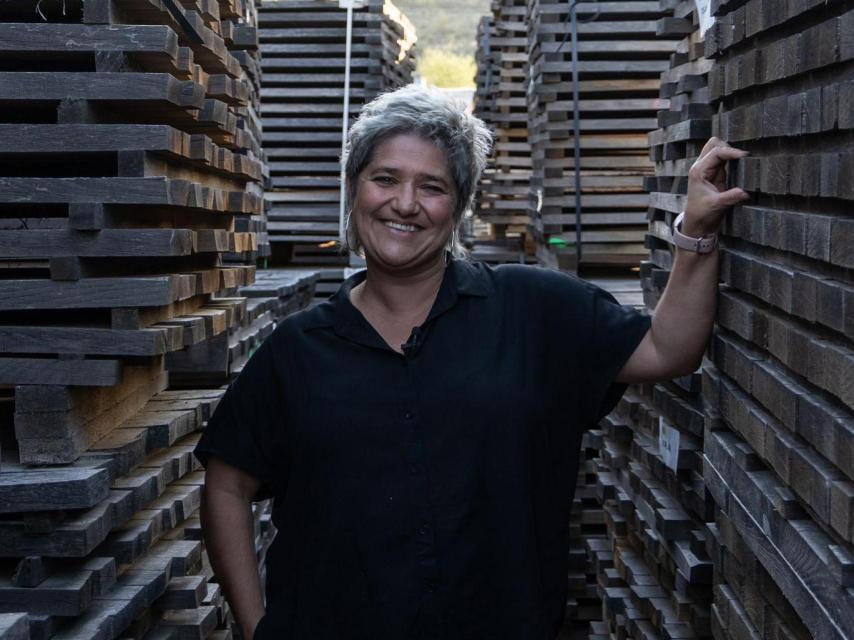 Teresa Pérez, gerente de Tonelería Gangutia