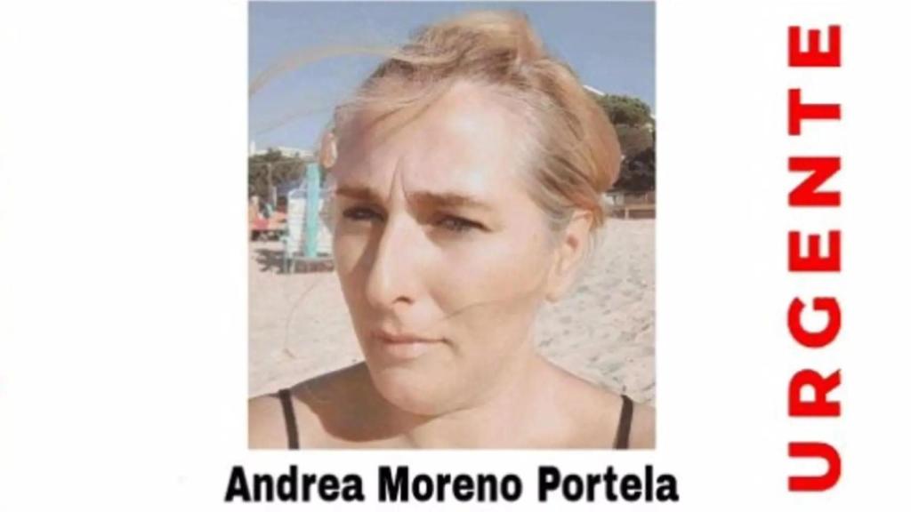 Se busca en Vigo a Andrea Moreno Portela, una mujer de 41 años desaparecida desde este domingo