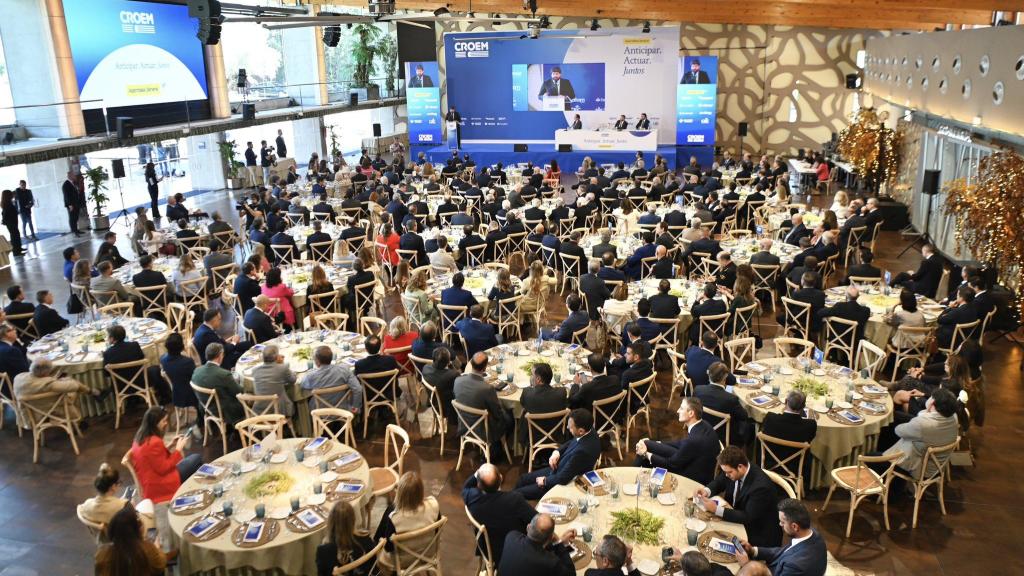 Fernando López Miras clausura la 47 Asamblea General de Croem.