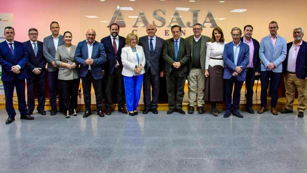 Paco Núñez este miércoles en la asamblea general de Asaja Cuenca.