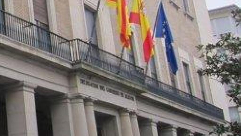 Fachada de la Delegación del Gobierno en Aragón.