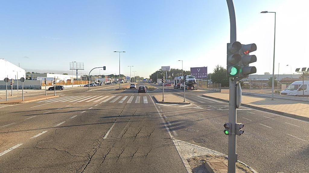 Avenida de Burgos de Valladolid, donde se ha producido el accidente