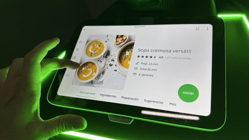 Sistema de recetas Cookidoo