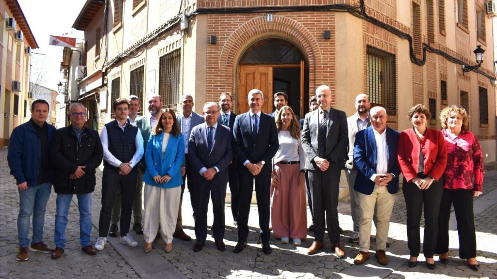 Inauguración del centro logístico de innovación digital de Escalona (Toledo). Foto: JCCM.