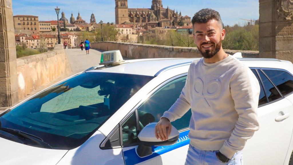 David González, taxista salmantino
