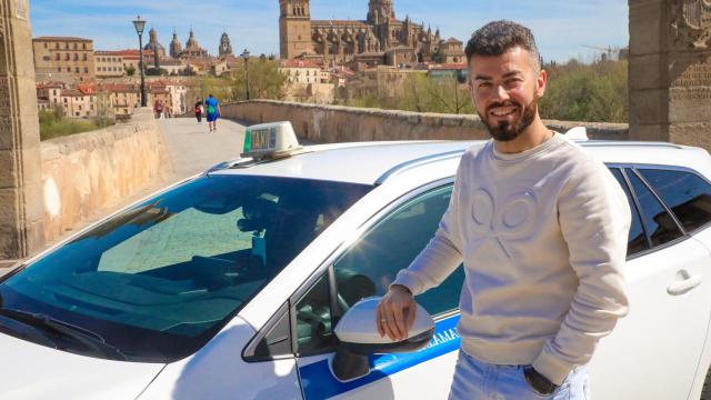David González, taxista salmantino