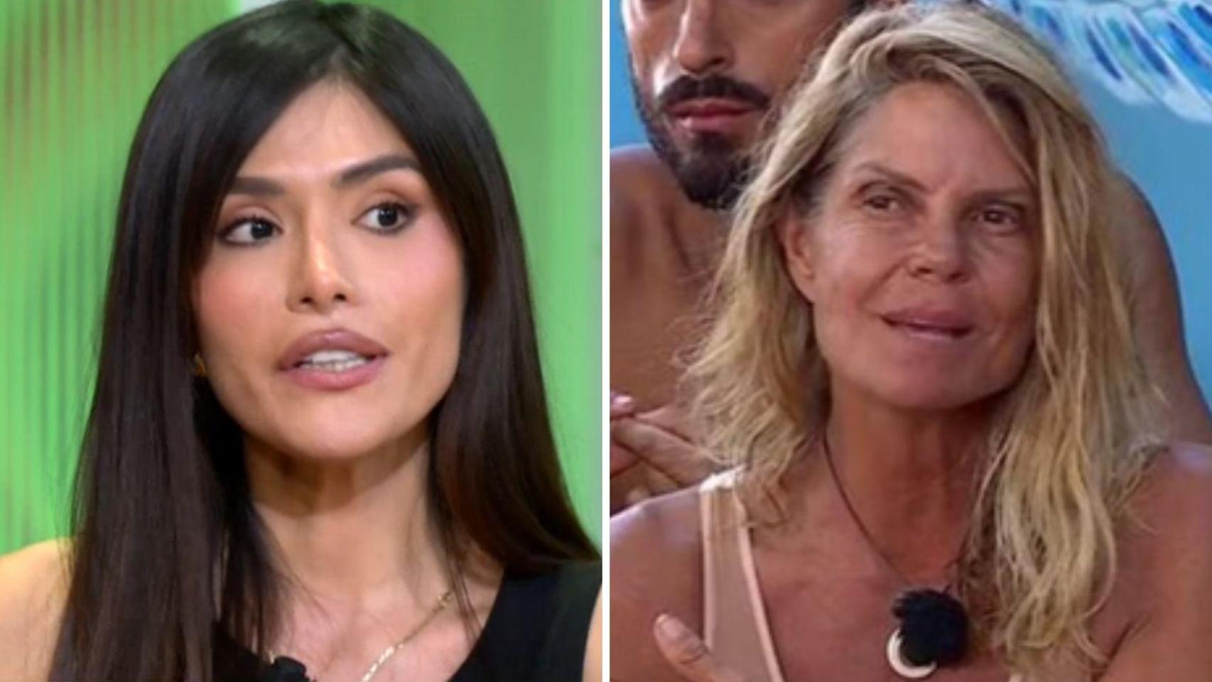 Miriam Saavedra y Makoke.