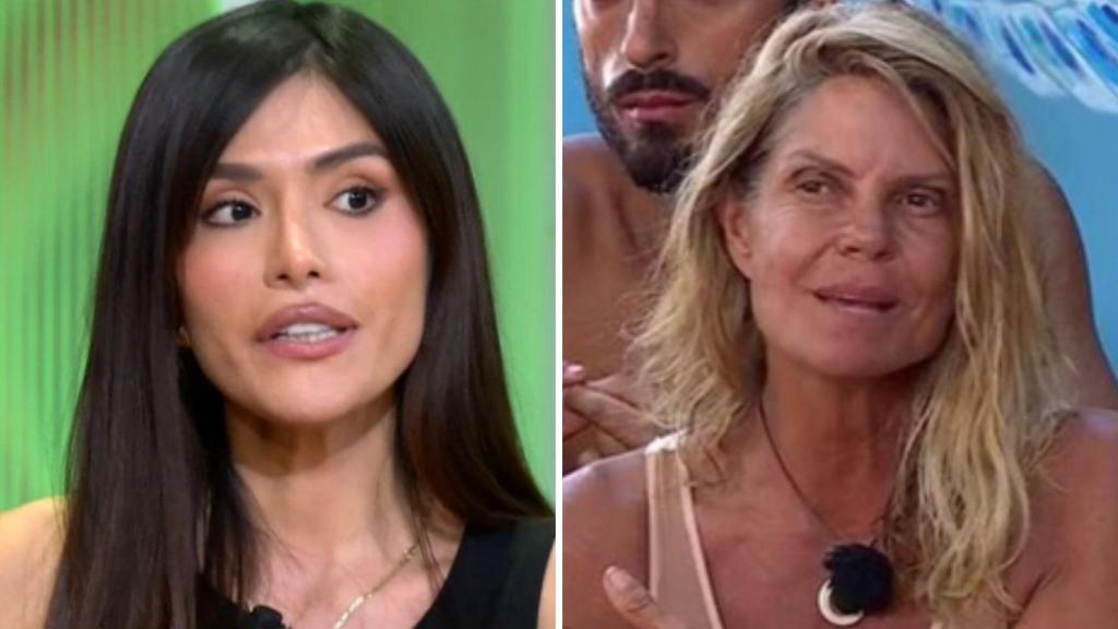 Miriam Saavedra y Makoke.