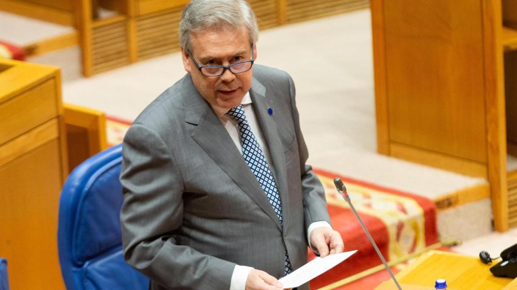 El conselleiro de Sanidade, Antonio Gómez Caamaño