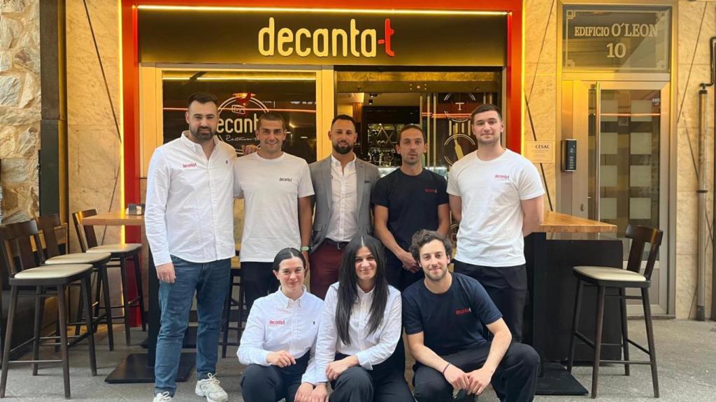 Equipo de Decanta-t en A Coruña