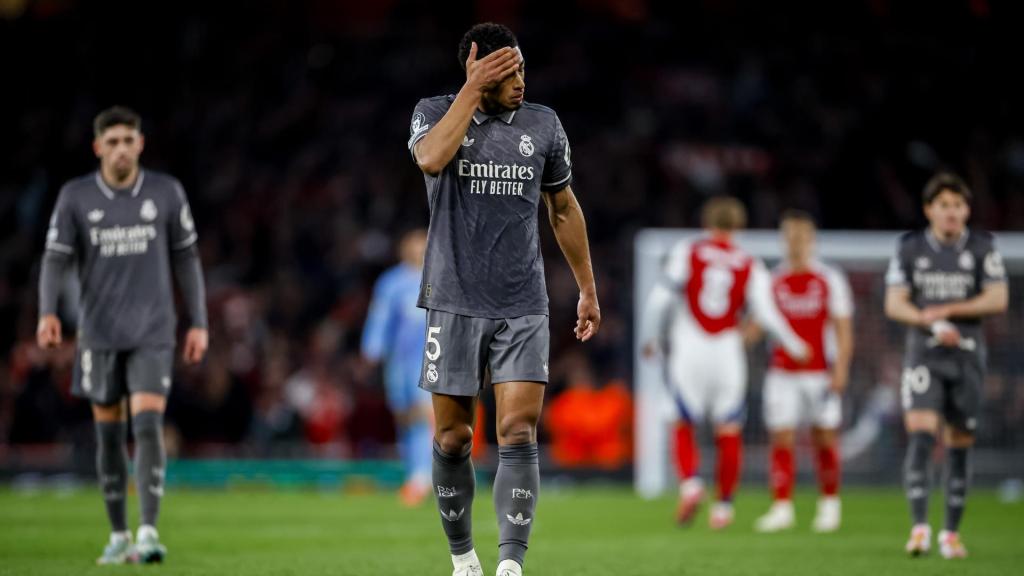 Jude Bellingham, durante el partido contra el Arsenal