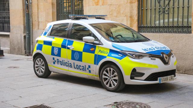 Vehículo de la Policía Local de Salamanca