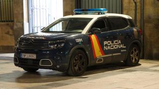 Vehículo de la Policía Nacional de Salamanca