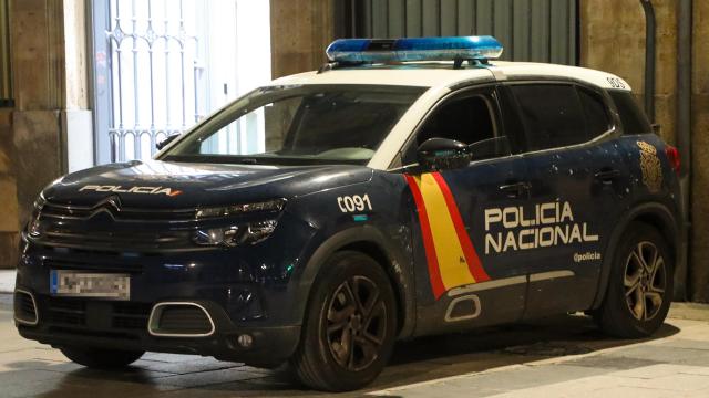 Vehículo de la Policía Nacional de Salamanca