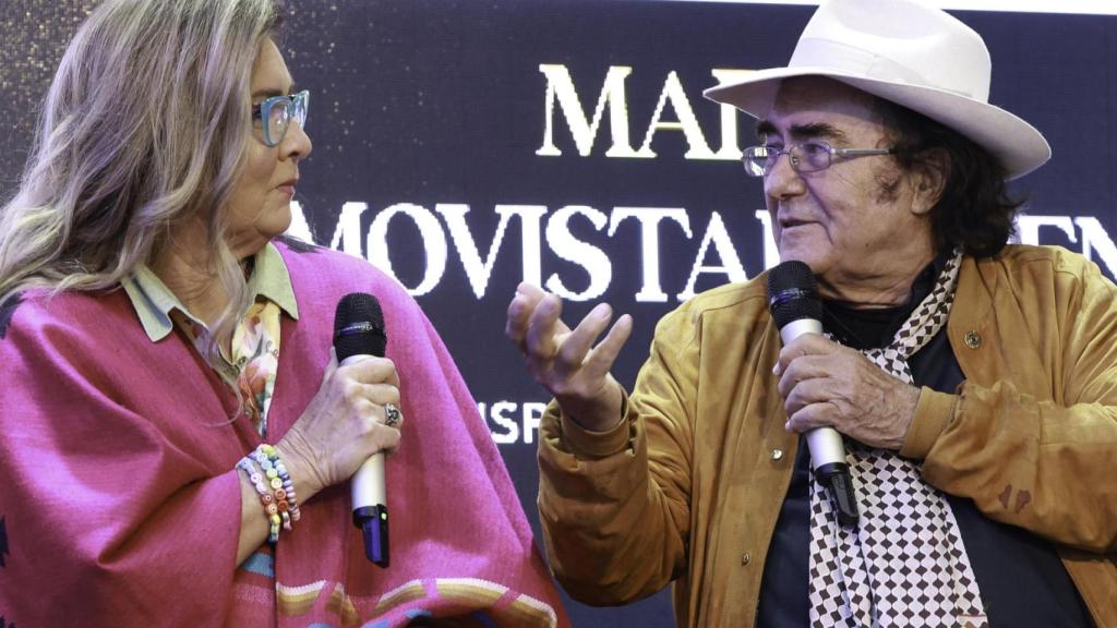 Al Bano y Romina Power este miércoles, 9 de abril, en Madrid.