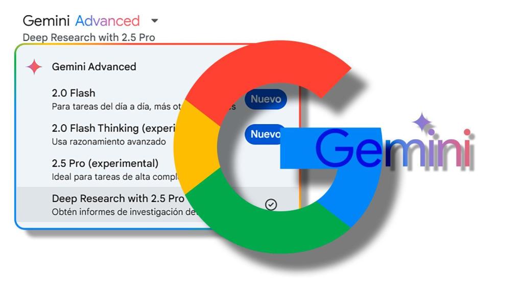 Fotomontaje inspirado en Google y Gemini