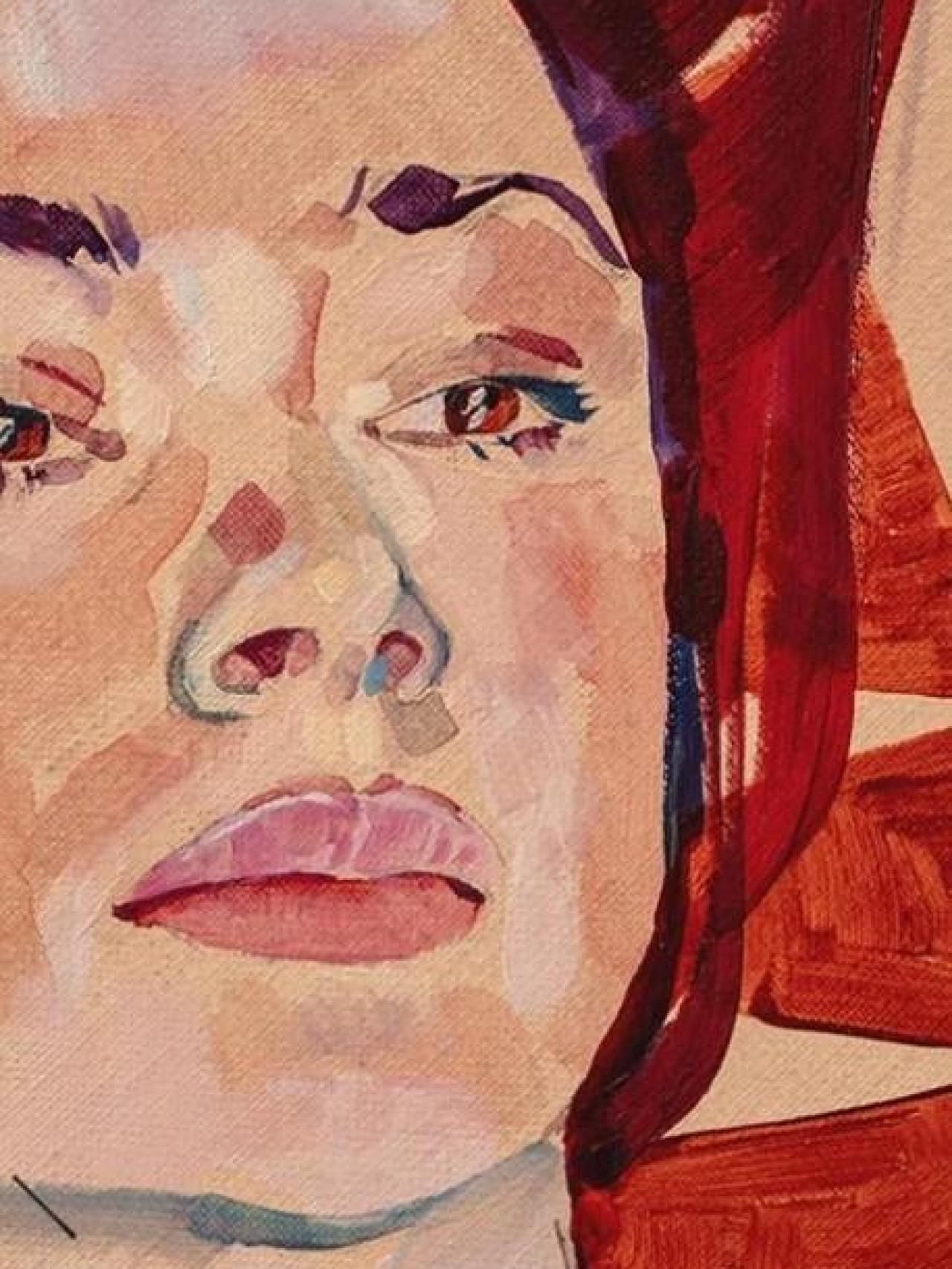 Retratos de rosácea, la exposición coral organizada por Galderma.