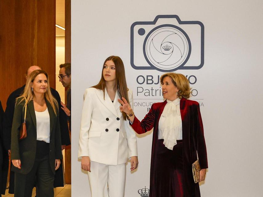 Sofía, en diciembre de 2024 en su primer acto en solitario.