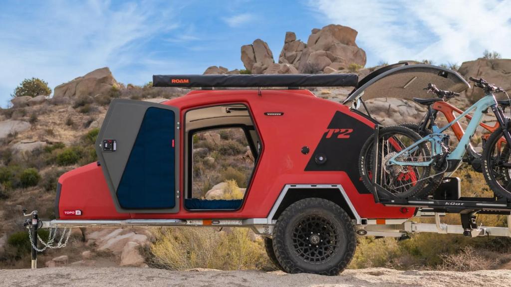 El remolque Escapod Topo2 MTB.