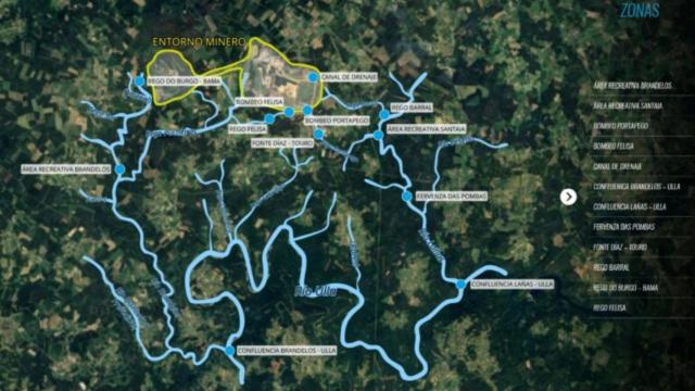 Mapa interactivo de Cobre San Rafael.