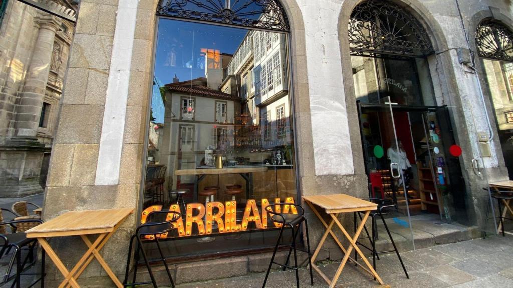 A Carrilana, en Santiago.