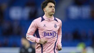 Álvaro Aguado, centrocampista del Espanyol.