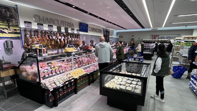 Interior del nuevo supermercado 'La Despensa' en Yeles (Toledo).