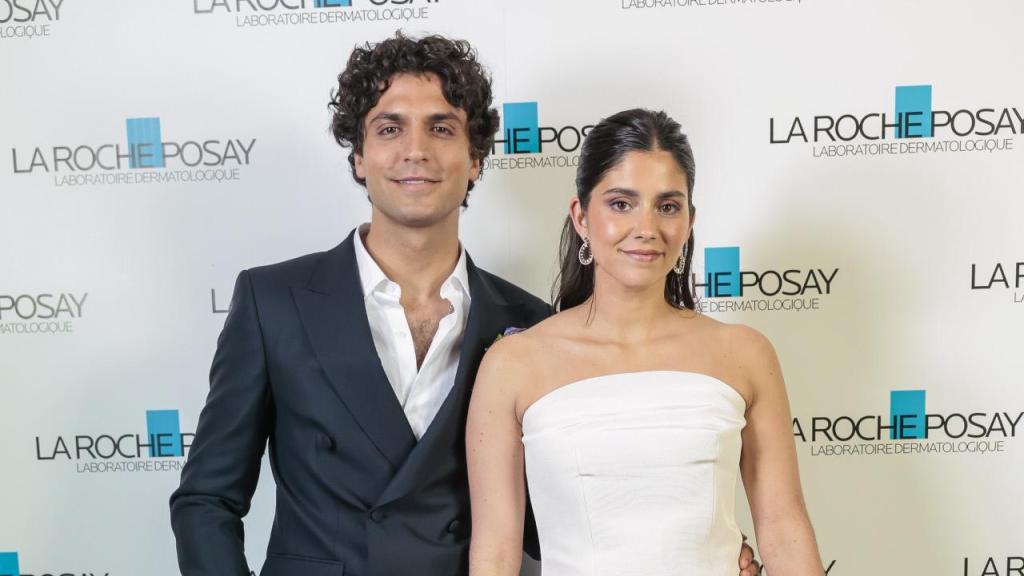 Tomás Páramo y María García de Jaime en el evento de La Roche Posay.