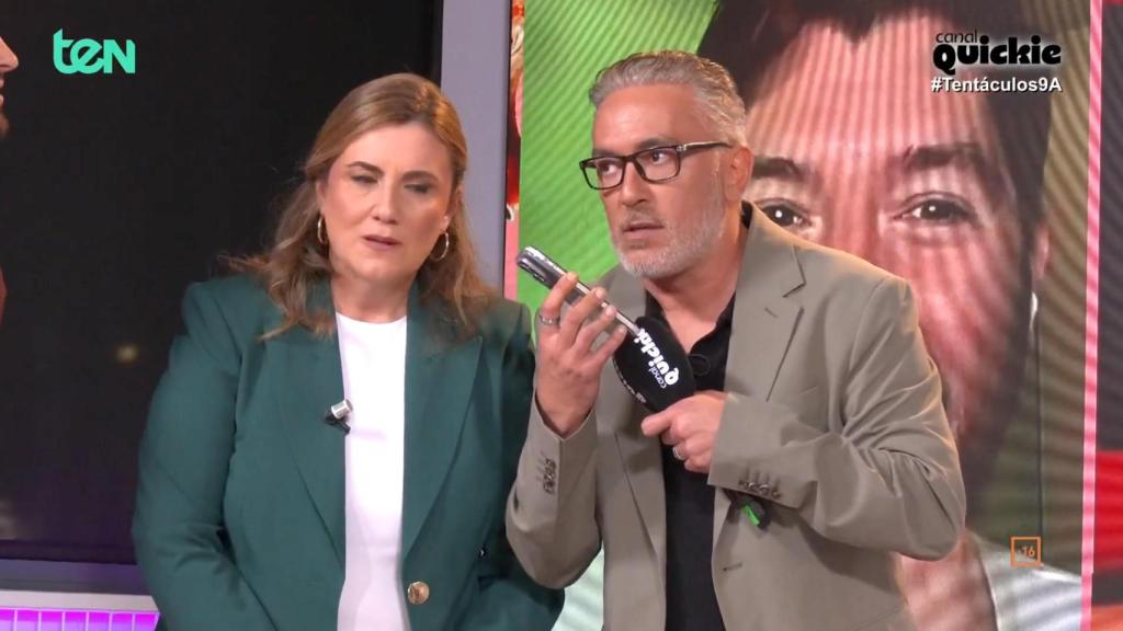 Carlota Corredera y Kiko Hernández en 'Tentáculos'.