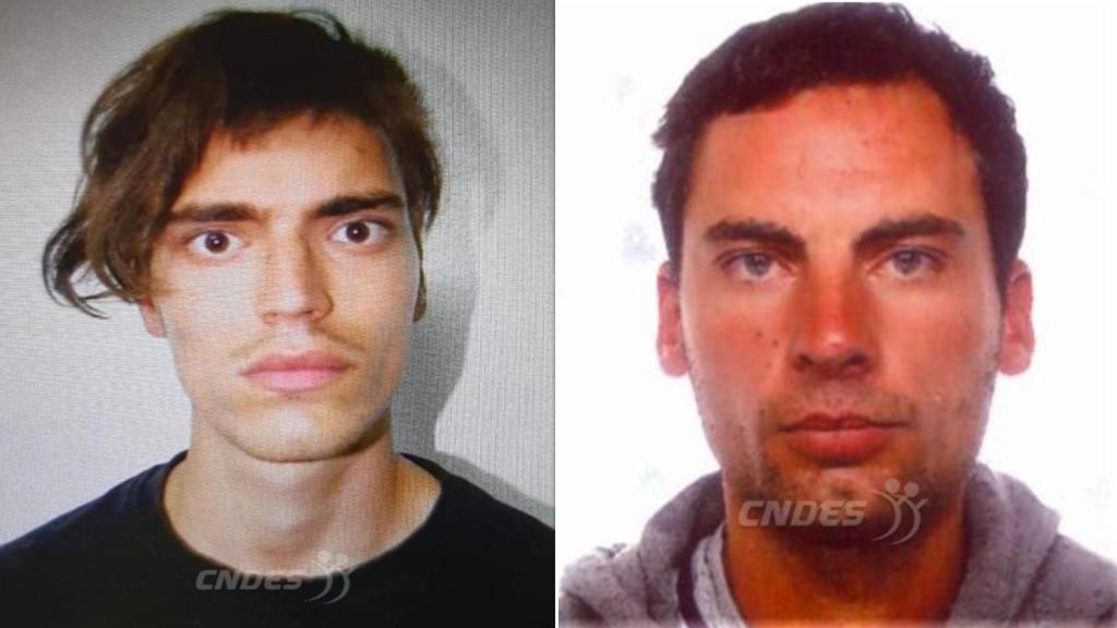 Iván S.R. y Francisco M.R.; los dos desaparecidos en Ávila