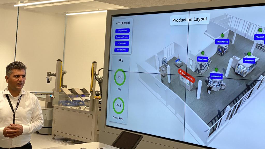 El centro de monitorización con el que una industria puede supervisar cualquier detalle de la planta.