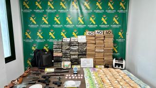 Efectos intervenidos en la operación contra el narcotráfico Eyes-Drug en las provincias de Ciudad Real, Toledo, Albacete y Madrid.