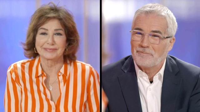 Ana Rosa Quintana y David Cantero, en un fotomontaje de BLUPER.