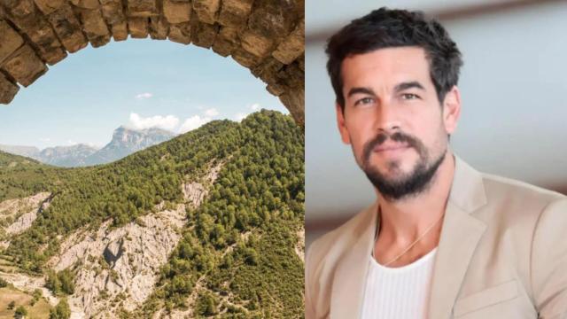 Mario Casas se enamoró de este rincón de Aragón: Tiene paisajes espectaculares, es como si estuvieras en Canadá