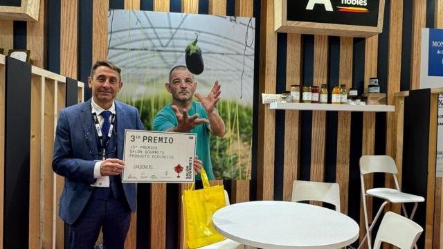 Gardeniers recibe el tercer premio internacional de Mejor Producto Ecológico en los Premios Salón Gourmet
