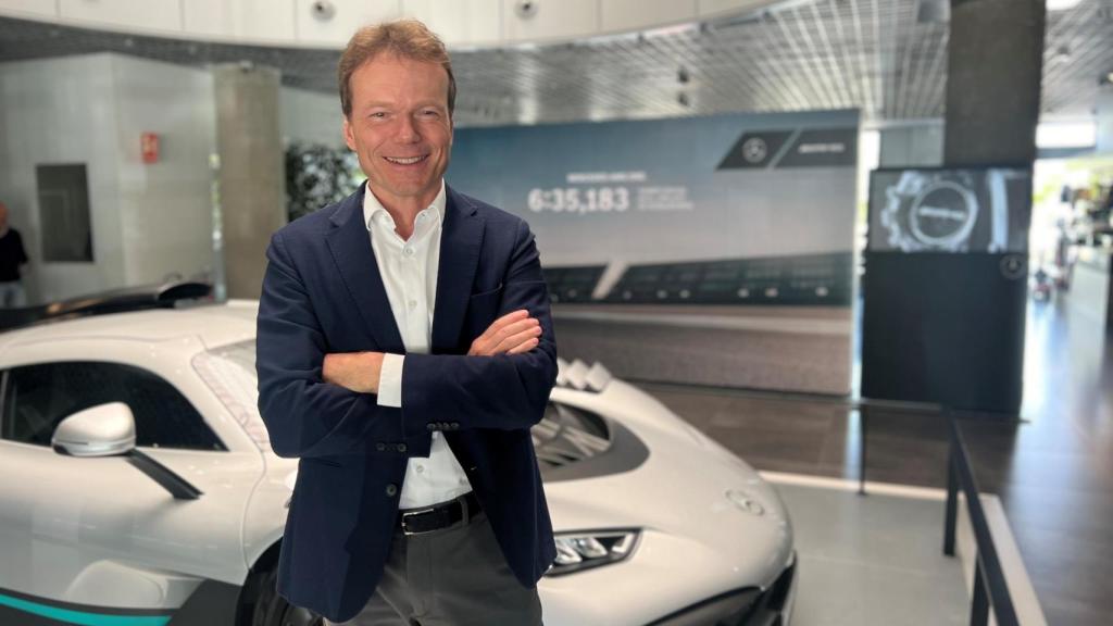 Reiner Hoeps, responsable de Mercedes-Benz Iberia y consejero delegado de Mercedes-Benz España
