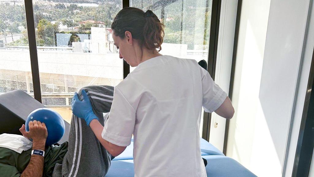 Una de las áreas de la Unidad de Neurorrehabilitación de Vithas Xanit.