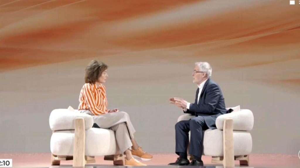 Ana Rosa Quintana entrevista a David Cantero.