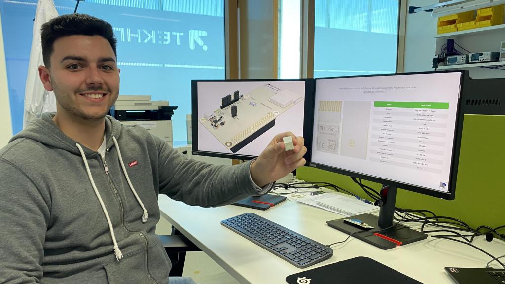 MYNA es un módulo de Wi-fi de largo alcance todo en uno diseñado por Tekhnē