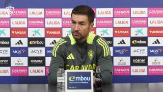 Gabi Fernández en rueda de prensa.