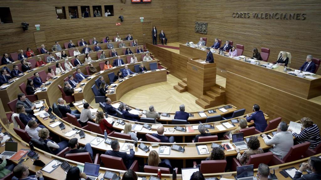 Pleno de Les Corts de este jueves. José Cuéllar / EP