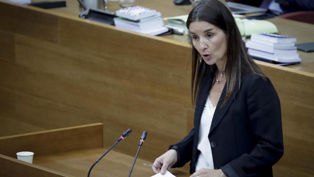 La consellera de Hacienda, Ruth Merino. José Cuéllar / Corts